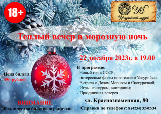 «Теплый вечер в морозную ночь»