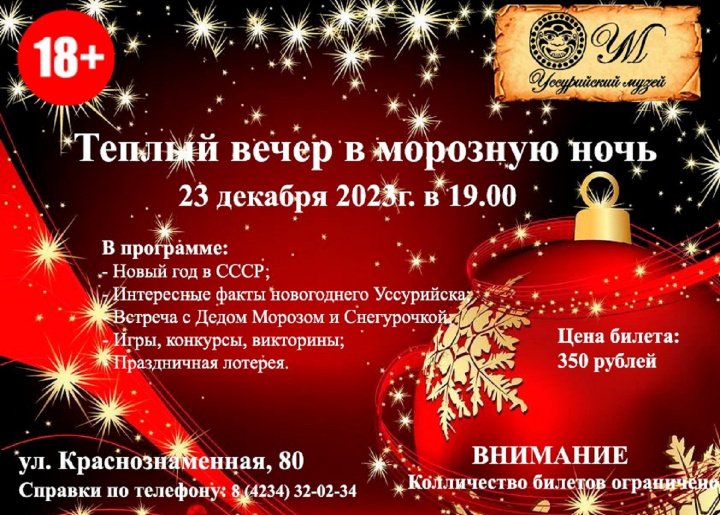 «Теплый вечер в морозную ночь»